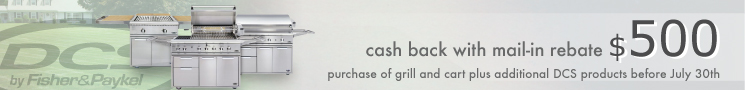 DCS Grill Cash Rebate